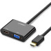 UGREEN HDMI to VGA + HDMI Converter CM101 40744